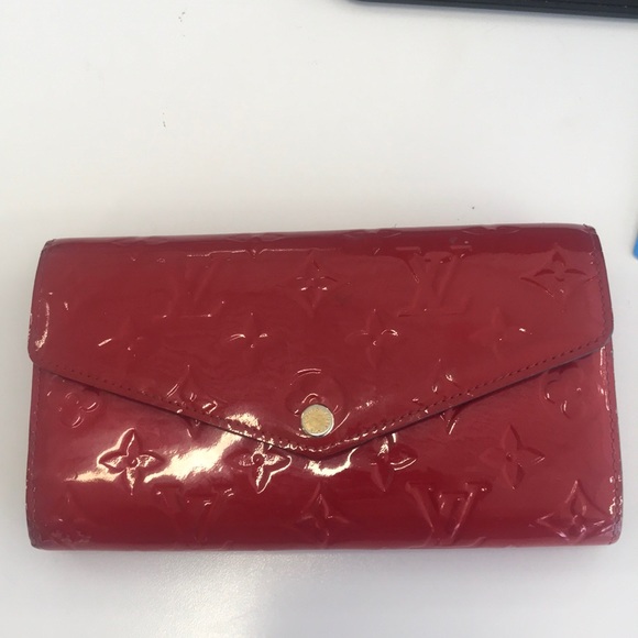 Lv patent leather wallet Clearance